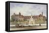 Grey Coat Hospital, Tothill Fields, Westminster, London, C1840-Thomas Hosmer Shepherd-Framed Stretched Canvas