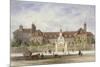 Grey Coat Hospital, Tothill Fields, Westminster, London, C1840-Thomas Hosmer Shepherd-Mounted Giclee Print