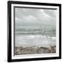 Grey Dawn-Gold Caroline-Framed Art Print