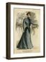 Grey Dress, Soutache 1899-null-Framed Art Print