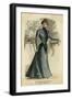 Grey Dress, Soutache 1899-null-Framed Art Print