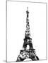 Grey Eiffel Triangles-OnRei-Mounted Art Print