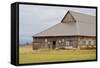 Grey Flower Barn-Dana Styber-Framed Stretched Canvas