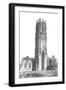 Grey Friars Tower, Richmond, North Yorkshire, c1800-1833-John Coney-Framed Giclee Print