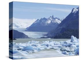 Grey Glacier, Torres Del Paine National Park, Chile, South America-Jane Sweeney-Stretched Canvas