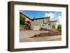 Grey Green Newly Remodeled Two Level House Exterior.-Iriana Shiyan-Framed Photographic Print