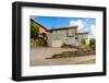 Grey Green Newly Remodeled Two Level House Exterior.-Iriana Shiyan-Framed Photographic Print