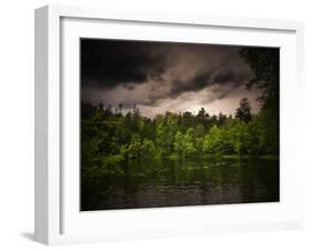 Grey-Green-Philippe Sainte-Laudy-Framed Photographic Print