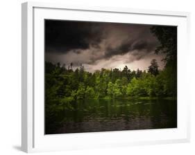 Grey-Green-Philippe Sainte-Laudy-Framed Photographic Print