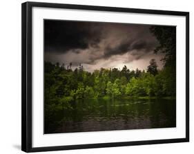 Grey-Green-Philippe Sainte-Laudy-Framed Photographic Print