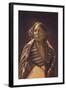 Grey Hawk, Taos Man-Carl And Grace Moon-Framed Art Print