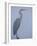 Grey Heron in Mist, Keoladeo Ghana Np, Bharatpur, Rajasthan, India-Jean-pierre Zwaenepoel-Framed Photographic Print