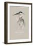 Grey Heron-Gabriella Roberg-Framed Giclee Print