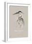 Grey Heron-Gabriella Roberg-Framed Giclee Print