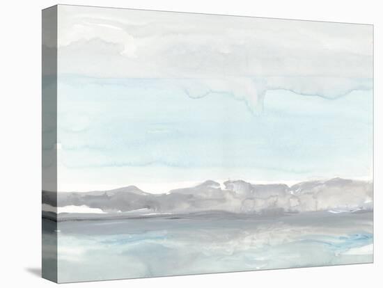 Grey Horizon-Rob Delamater-Stretched Canvas