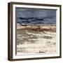 Grey Horizon-Sisa Jasper-Framed Art Print