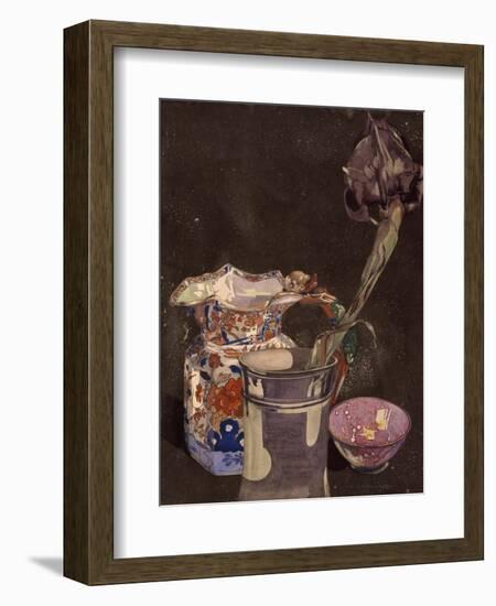 Grey Iris, 1855-Charles Rennie Mackintosh-Framed Giclee Print