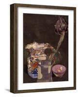 Grey Iris, 1855-Charles Rennie Mackintosh-Framed Giclee Print