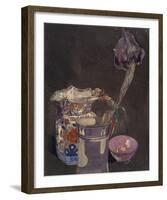 Grey Iris-Charles Rennie Mackintosh-Framed Giclee Print