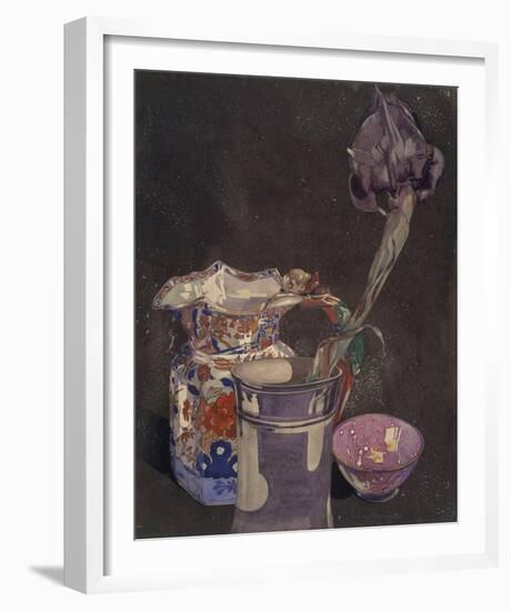 Grey Iris-Charles Rennie Mackintosh-Framed Giclee Print