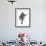 Grey Kitten Reaching Up-Mark Taylor-Framed Photographic Print displayed on a wall