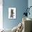 Grey Kitten Reaching Up-Mark Taylor-Photographic Print displayed on a wall