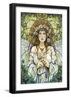 Grey Lady-Linda Ravenscroft-Framed Giclee Print