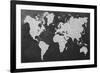 Grey Map-Natasha Wescoat-Framed Giclee Print