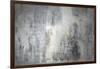 Grey Old Dirt Colored Wall-Alexander Yakovlev-Framed Art Print