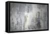 Grey Old Dirt Colored Wall-Alexander Yakovlev-Framed Stretched Canvas