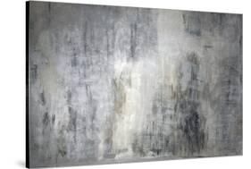 Grey Old Dirt Colored Wall-Alexander Yakovlev-Stretched Canvas