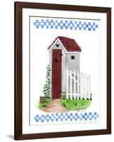 Grey Outhouse-Debbie McMaster-Framed Giclee Print