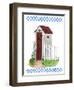 Grey Outhouse-Debbie McMaster-Framed Giclee Print