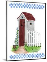 Grey Outhouse-Debbie McMaster-Mounted Giclee Print