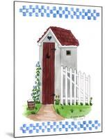 Grey Outhouse-Debbie McMaster-Mounted Giclee Print