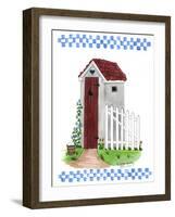 Grey Outhouse-Debbie McMaster-Framed Giclee Print