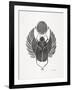 Grey Scarab-Cat Coquillette-Framed Art Print