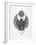 Grey Scarab-Cat Coquillette-Framed Art Print