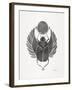 Grey Scarab-Cat Coquillette-Framed Art Print