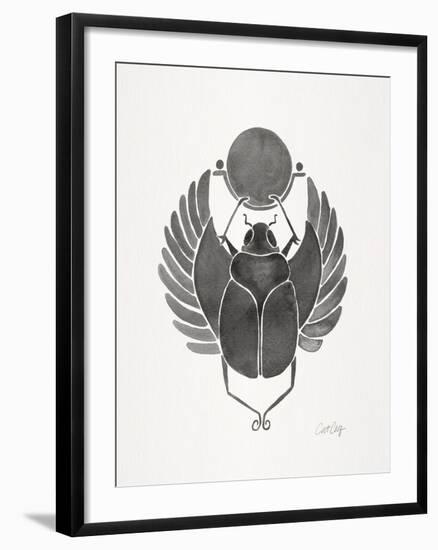 Grey Scarab-Cat Coquillette-Framed Art Print