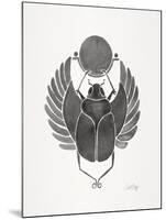 Grey Scarab-Cat Coquillette-Mounted Art Print