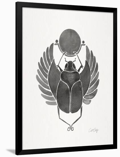 Grey Scarab-Cat Coquillette-Framed Art Print