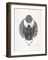 Grey Scarab-Cat Coquillette-Framed Art Print