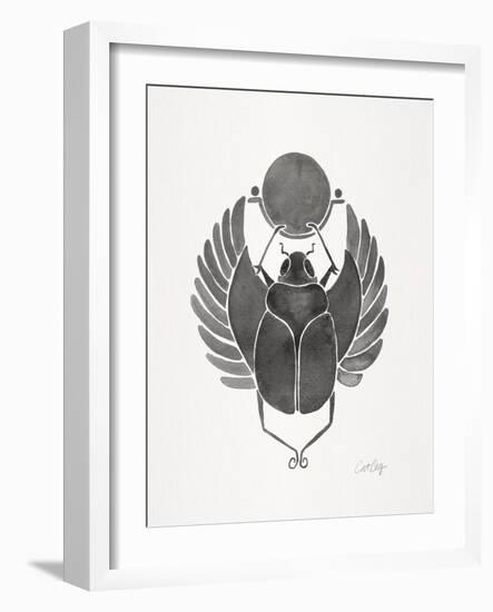 Grey Scarab-Cat Coquillette-Framed Art Print