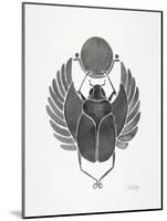 Grey Scarab-Cat Coquillette-Mounted Art Print