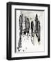 Grey Scribbles I-Jodi Fuchs-Framed Art Print