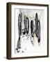 Grey Scribbles I-Jodi Fuchs-Framed Art Print