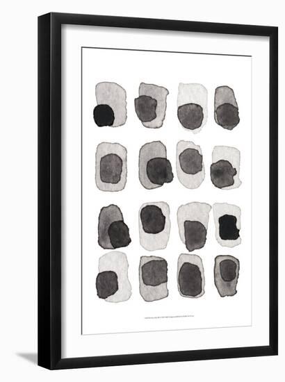 Grey Slate III-Nikki Galapon-Framed Art Print