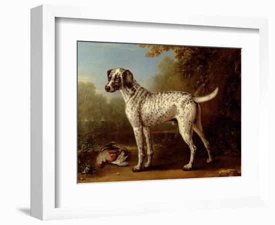 Grey Spotted Hound, 1738-John Wootton-Framed Premium Giclee Print