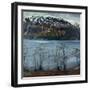 Grey Spring Evening, 1909-Nikolai Astrup-Framed Giclee Print